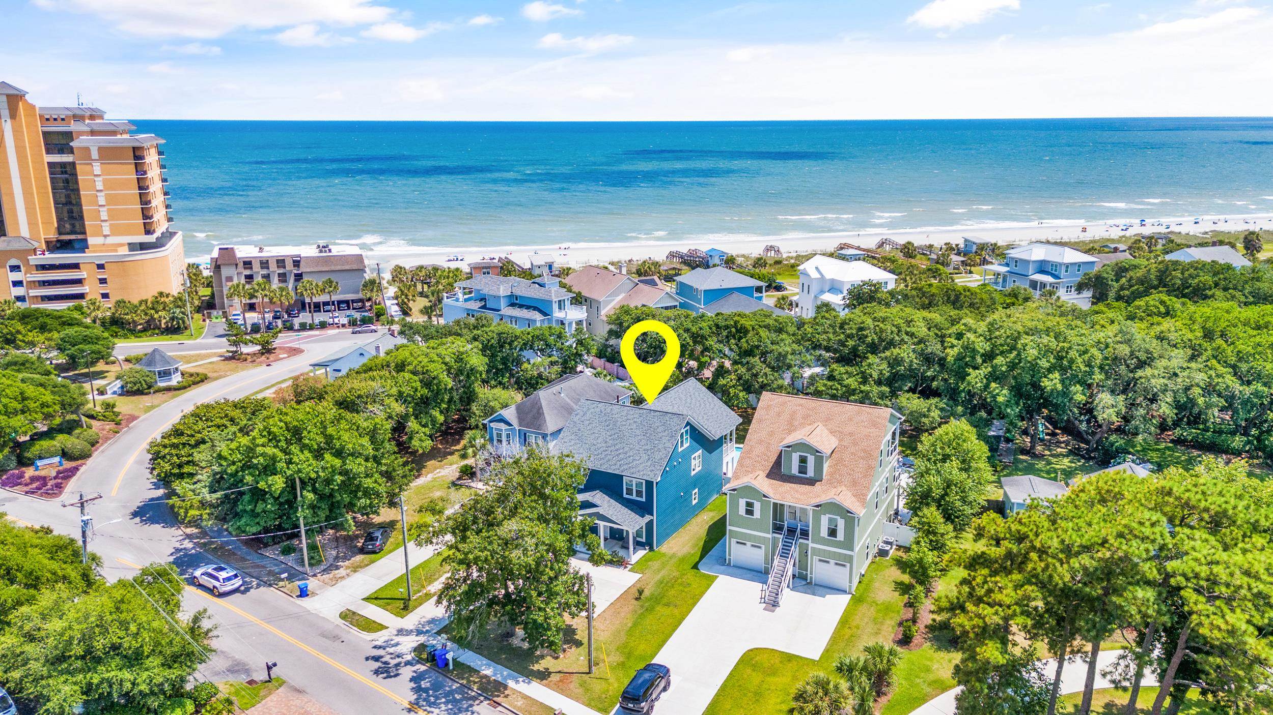 5907 Haskell Circle Myrtle Beach, SC 29577 - Photo 2 of 38 Drone / aerial view of expansive coastline