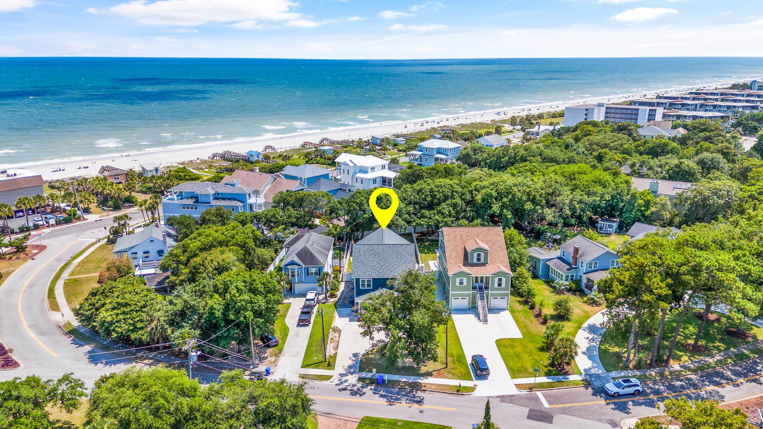 5907 Haskell Circle Myrtle Beach, SC 29577 - Photo 37 of 38 Drone / aerial view of expansive coastline