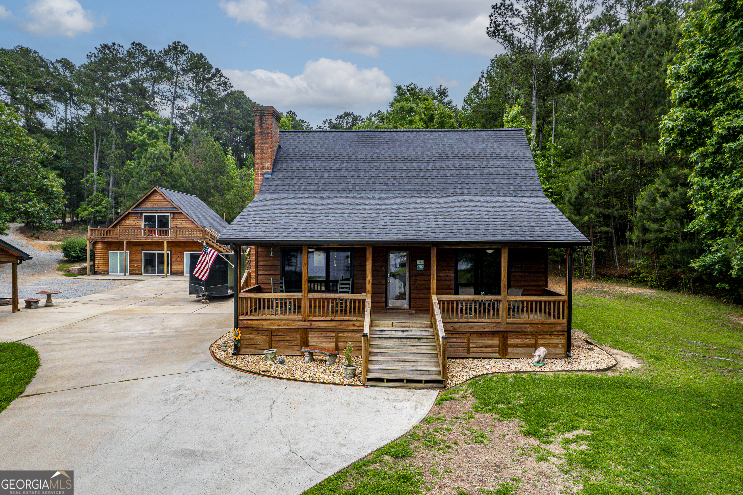 63 Tomahawk Drive Sparta, GA 31087 - Photo 47 of 60 front view of house with a yard