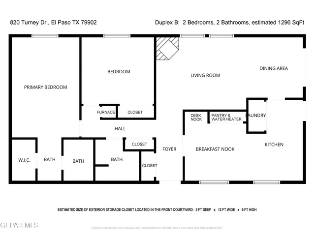 $430,000 | 820 Turney Drive, Unit AB, El Paso, TX 79902