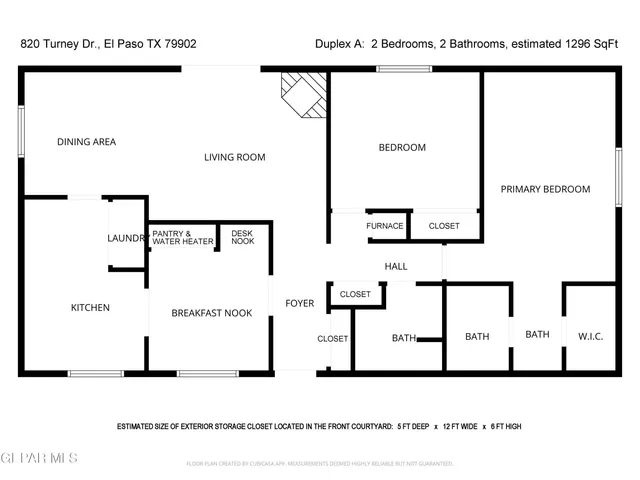 $430,000 | 820 Turney Drive, Unit AB, El Paso, TX 79902