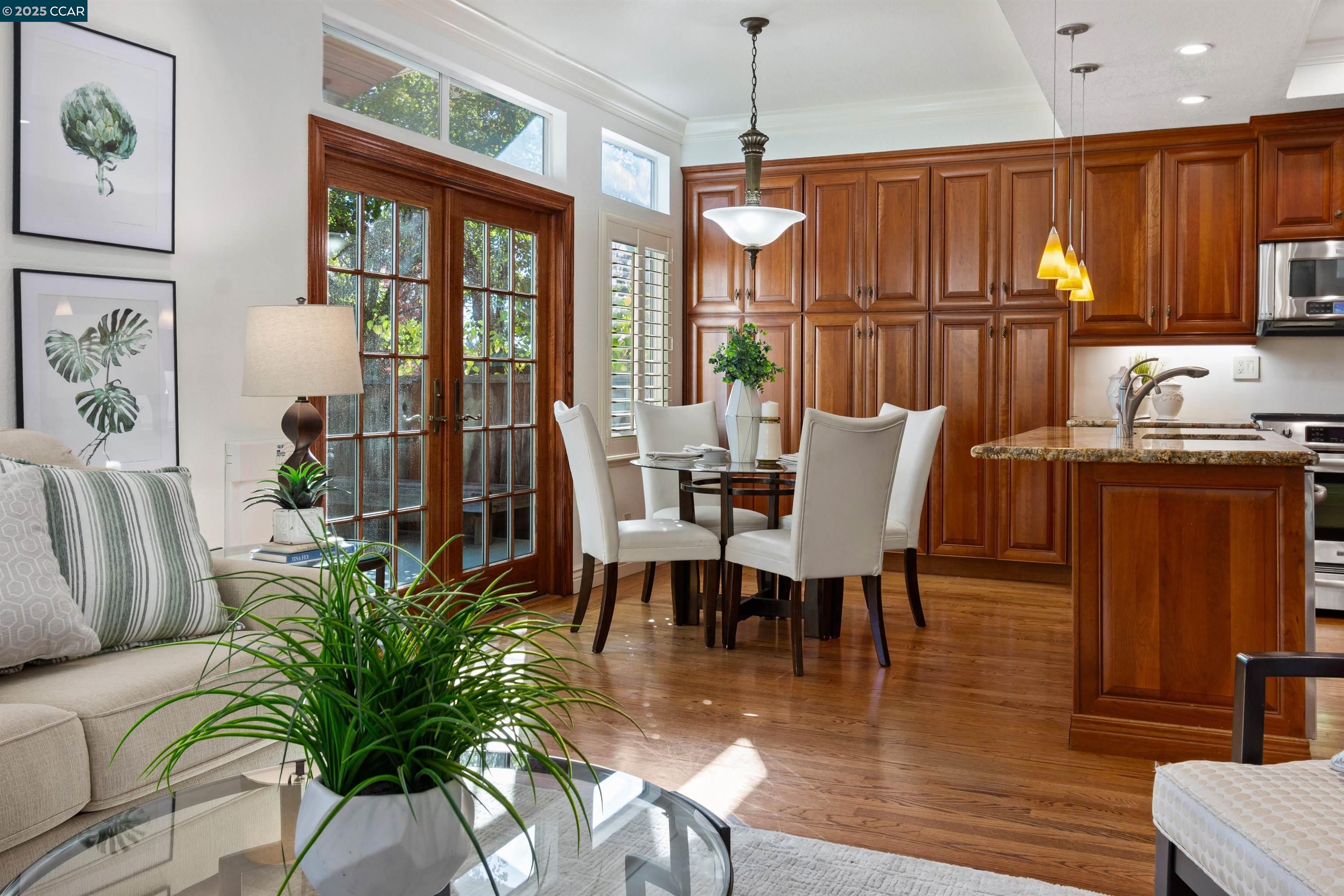 226 Lakeridge Way San Ramon, CA 94582 - Photo 22 of 59 a view of a dining room with furniture window and outside view