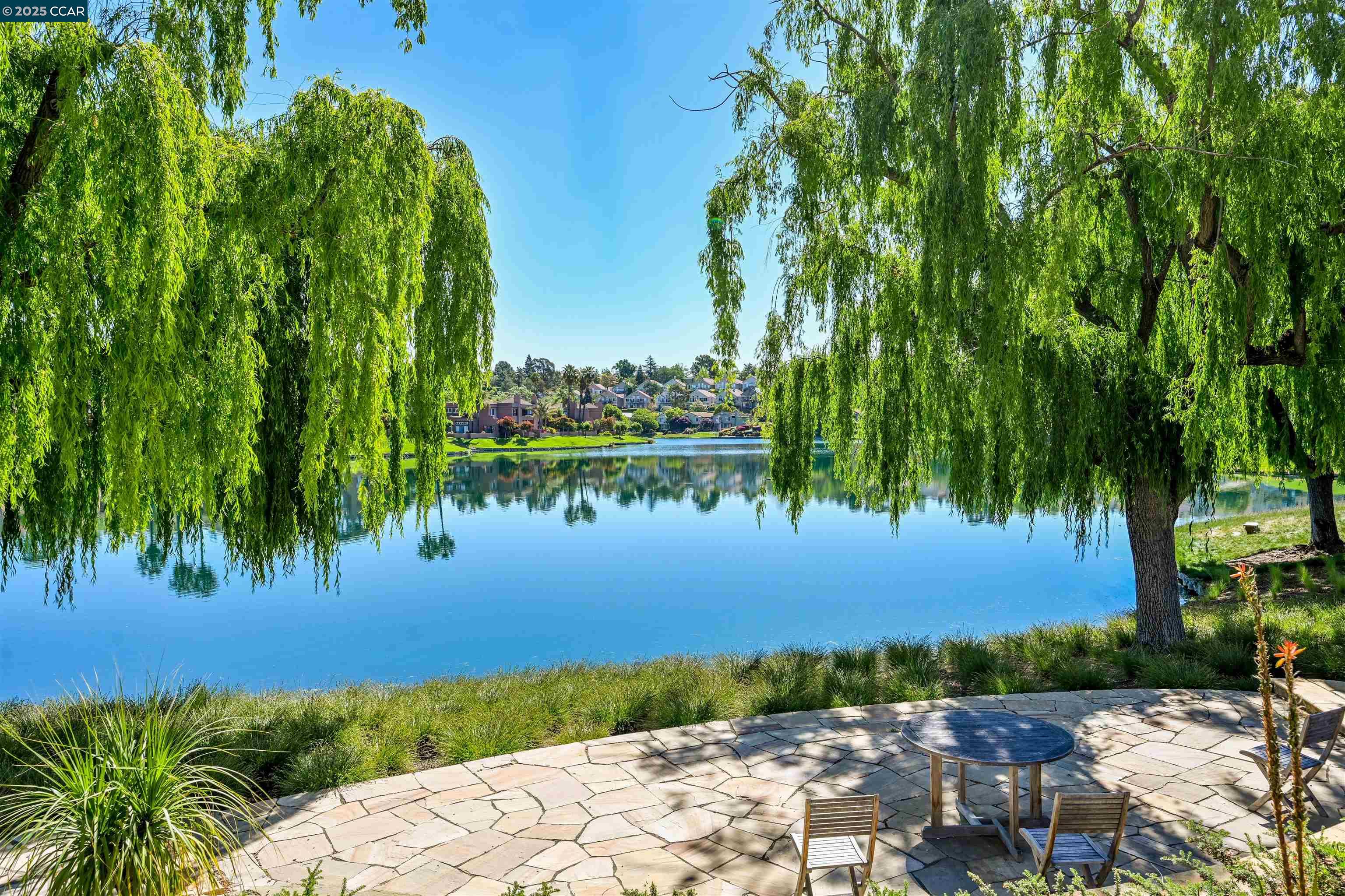 226 Lakeridge Way San Ramon, CA 94582 - Photo 57 of 59 a view of a lake with a big yard