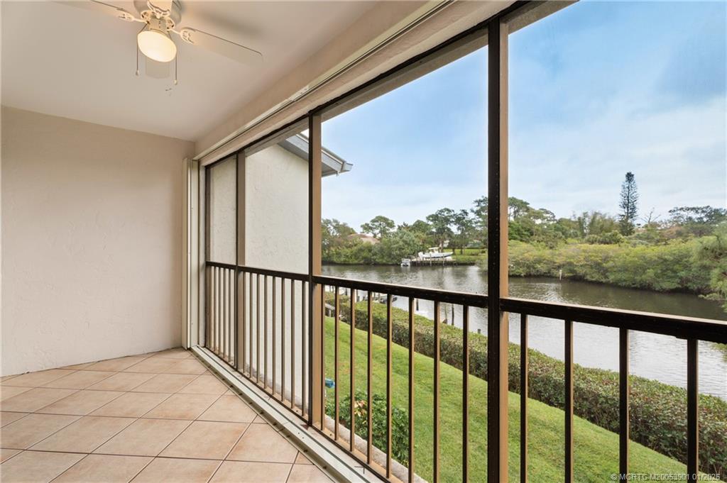 4761 Southeast Binnacle Way, Unit 108 Stuart, FL 34997 - Photo 17 of 25 a view of a city from a balcony