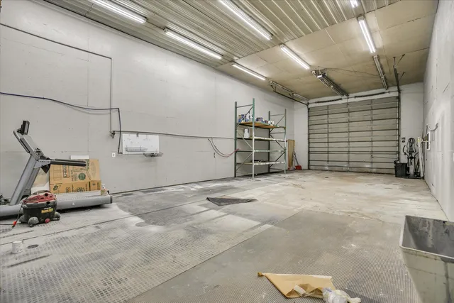 a view of storage and utility room