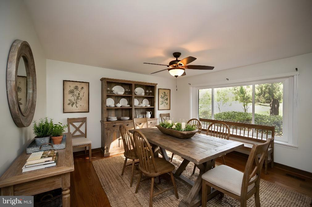 3195 Fiery Run Road Markham, VA 22643 - Photo 21 of 126 a view of a dining room with furniture window and wooden floor