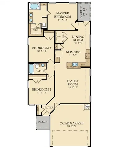 $1,750 | 216 Star Pass, Jarrell, TX 76537