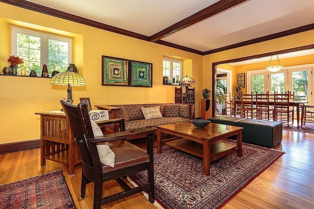 23 Jefferson Road Winchester, MA 01890 - Photo 7 of 30 a living room with furniture and a floor to ceiling window