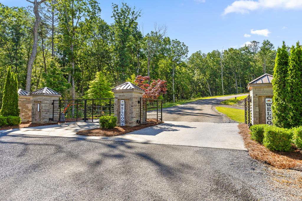 Lot 159 Gray Bluff Trail Talking Rock, GA 30175 - Photo 22 of 41 a view of a house with backyard and a tree