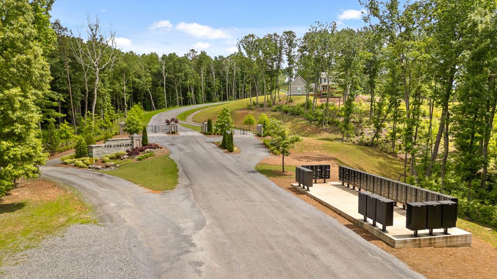 Lot 159 Gray Bluff Trail Talking Rock, GA 30175 - Photo 40 of 41 a view of a house with a swimming pool