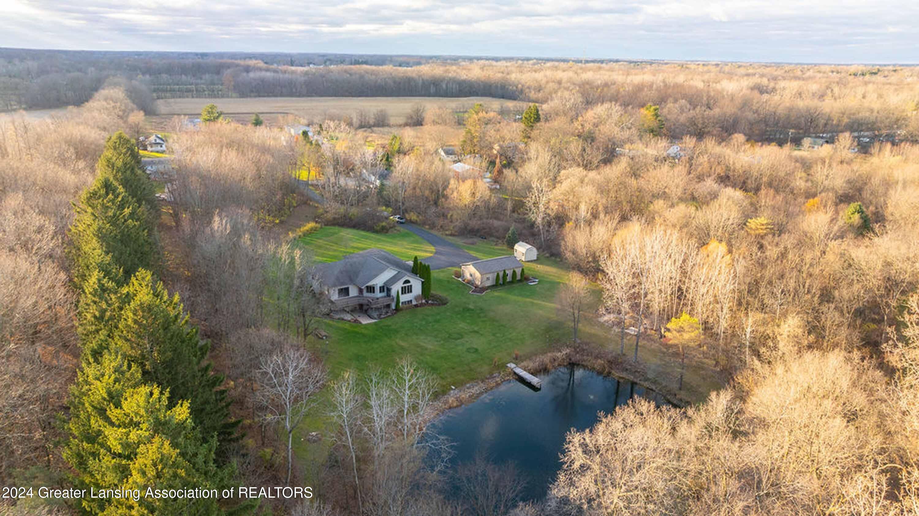 1130 North Edgar Road Mason, MI 48854 - Photo 4 of 82 1130 N Edgar Rd. Aerial