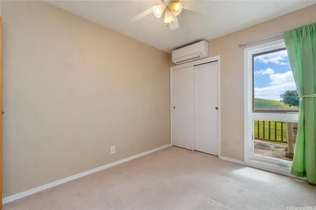 en empty room with windows