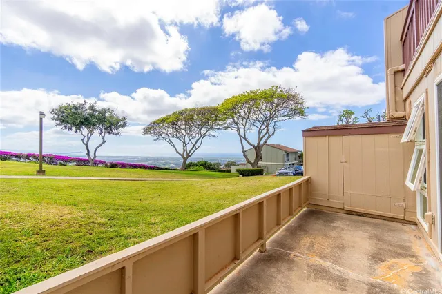 a view of an ocean from a balcony