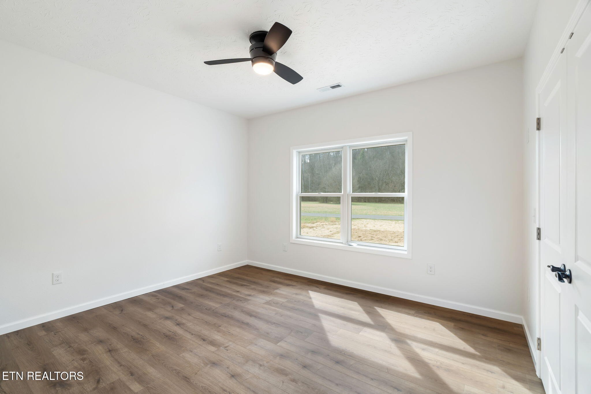 680 Kaylee Lane Del Rio, TN 37727 - Photo 26 of 41 an empty room with a window and a ceiling fan
