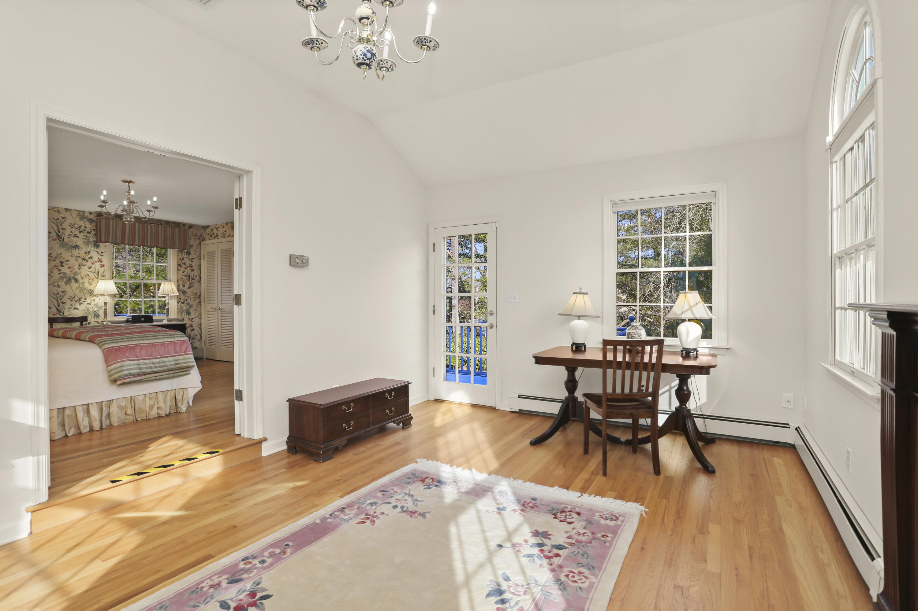 6 Echo Drive Darien, CT 06820 - Photo 16 of 37 a living room with furniture and a wooden floor