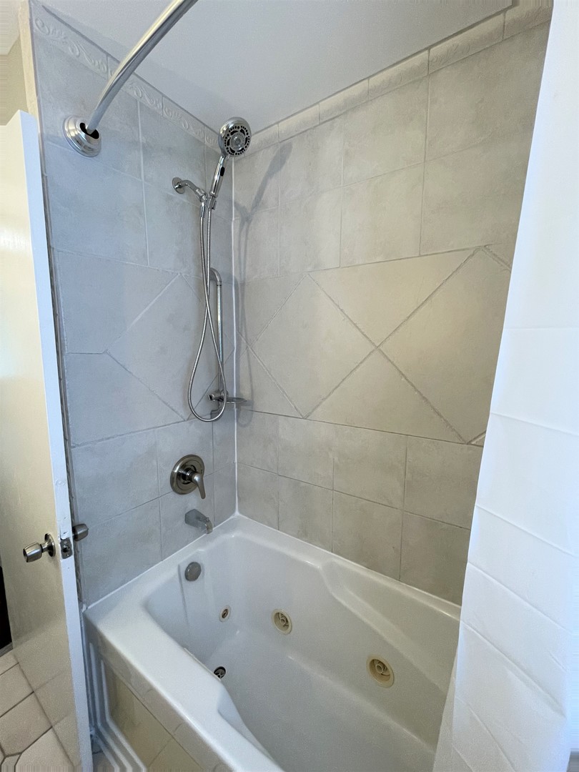 228 South Quentin Road Palatine, IL 60067 - Photo 8 of 14 a bathroom with a tub and a shower