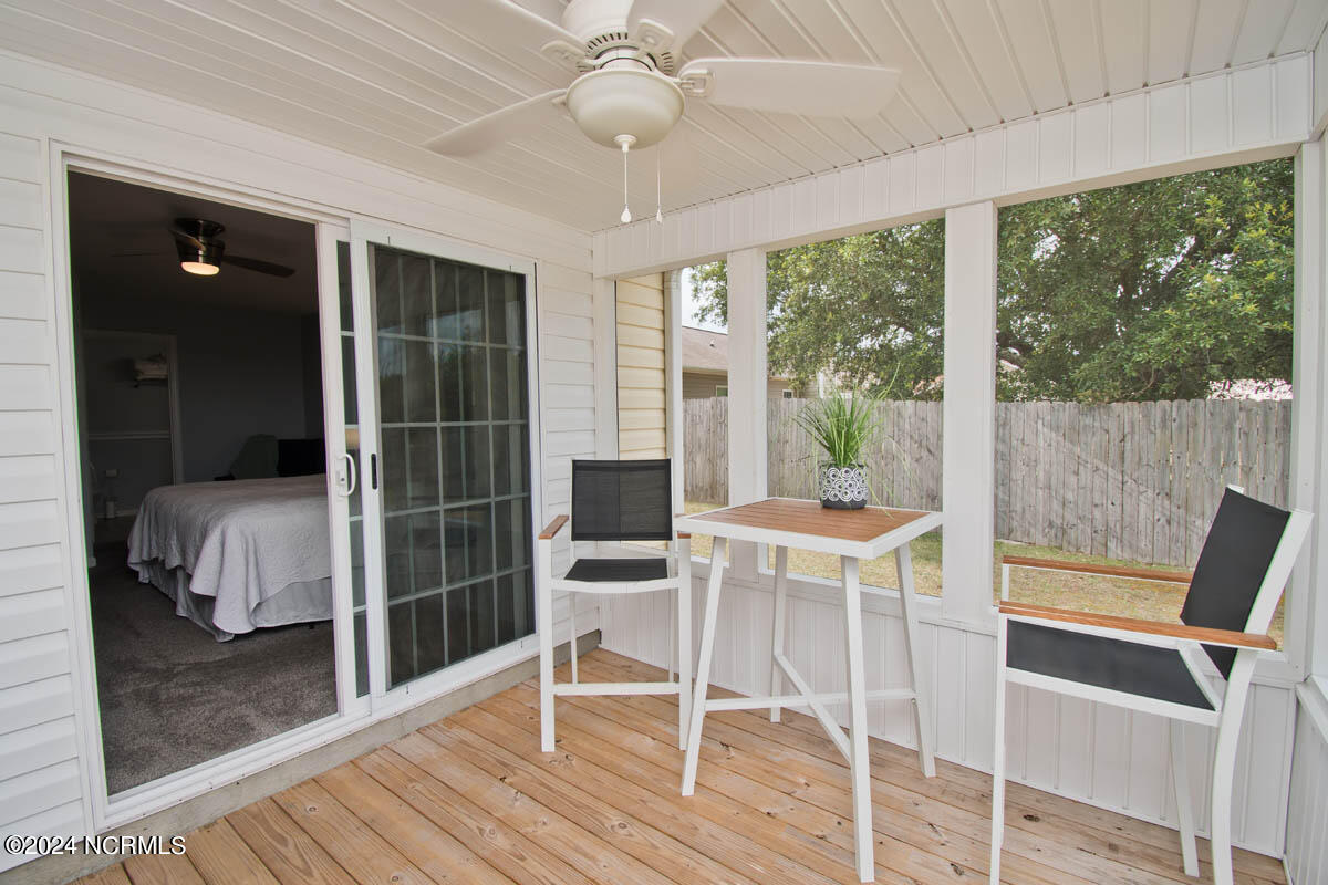110 Jenna Rea Road Hubert, NC 28539 - Photo 16 of 24 Screen Porch