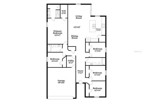 $2,110 | 127 Tulip Lane, Kissimmee, FL 34759