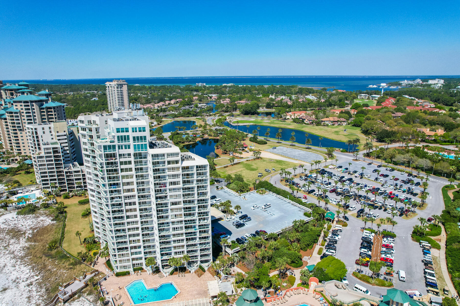 4202 Beachside 2, Unit 202 Miramar Beach, FL 32550 - Photo 45 of 45 a view of city with ocean view