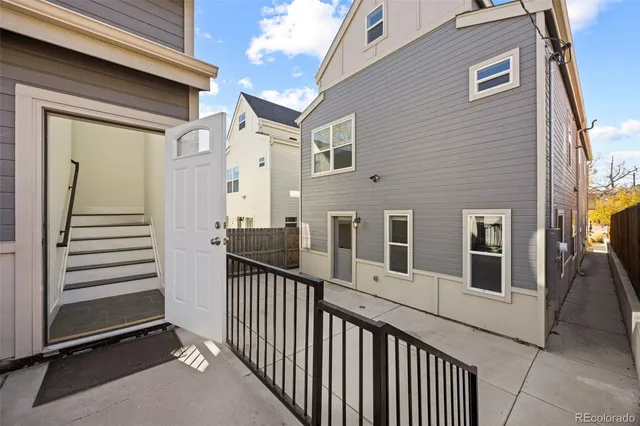 a view of a house with a porch