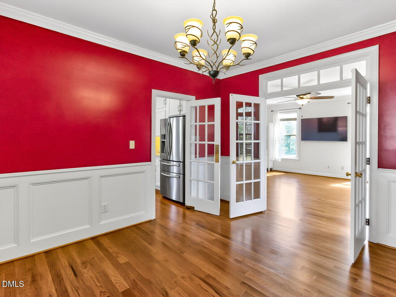 6104 Wolverhampton Drive Raleigh, NC 27603 - Photo 5 of 35 a view of an entryway with wooden floor
