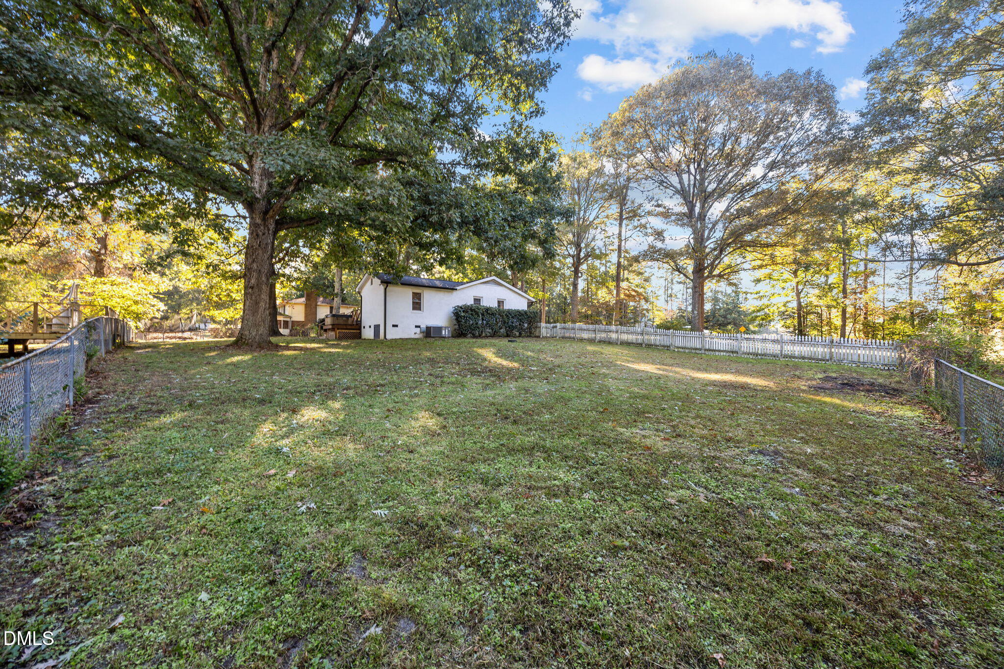 9433 Ferrell Road Zebulon, NC 27597 - Photo 36 of 38 a view of a yard with a tree