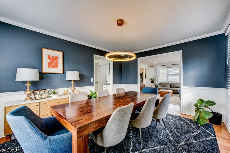 3 Fine Road Hillsborough, NJ 08844 - Photo 11 of 47 a dining room with furniture and wooden floor