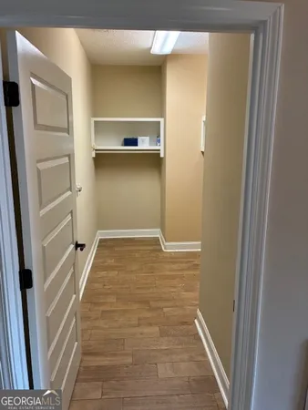 a view of walk in closet