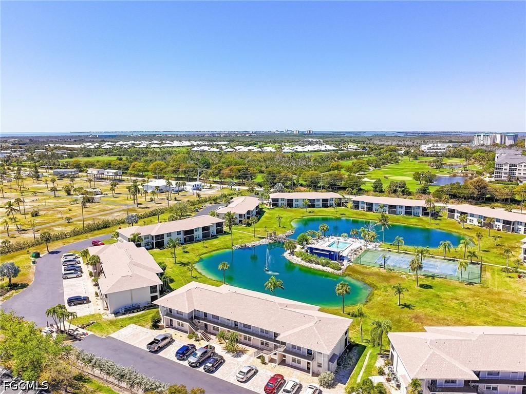 16007 Davis Road, Unit 713 Fort Myers, FL 33908 - Photo 36 of 41 an aerial view of tennis court
