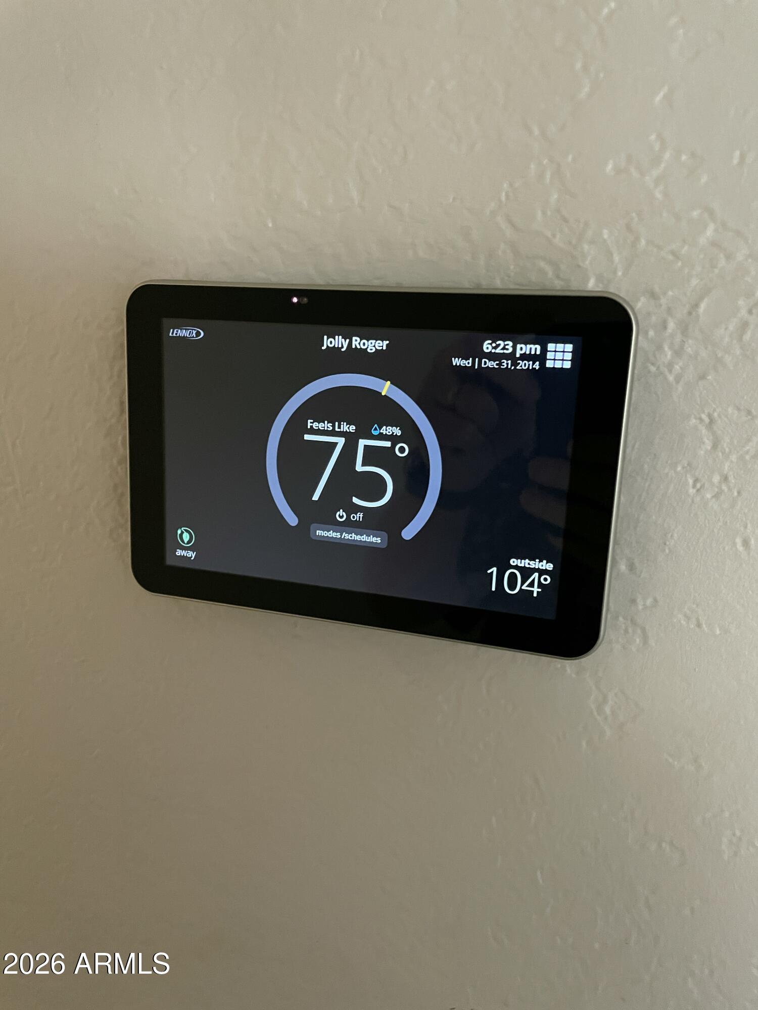 5502 South Jolly Roger Road Tempe, AZ 85283 - Photo 36 of 38 Digital Thermostat Jolly Roger