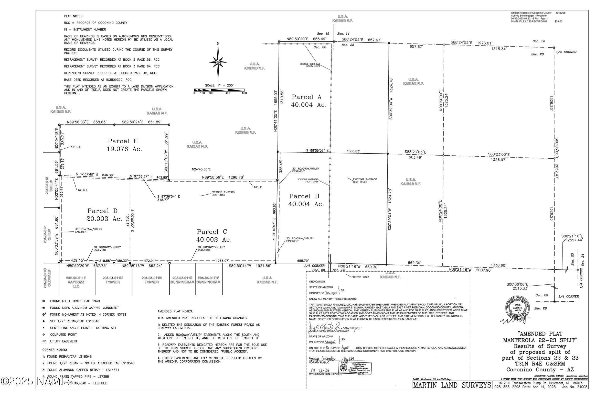 Parcel B Tanner Ranch Road Flagstaff, AZ 86005 - Photo 2 of 18 a black and white photo of a room