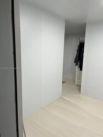 a view of empty room