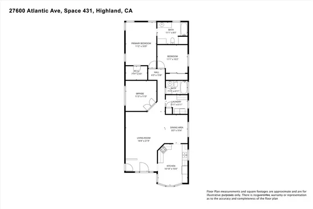 $220,000 | 27600 Atlantic Avenue, Unit 431, Highland, CA 92346