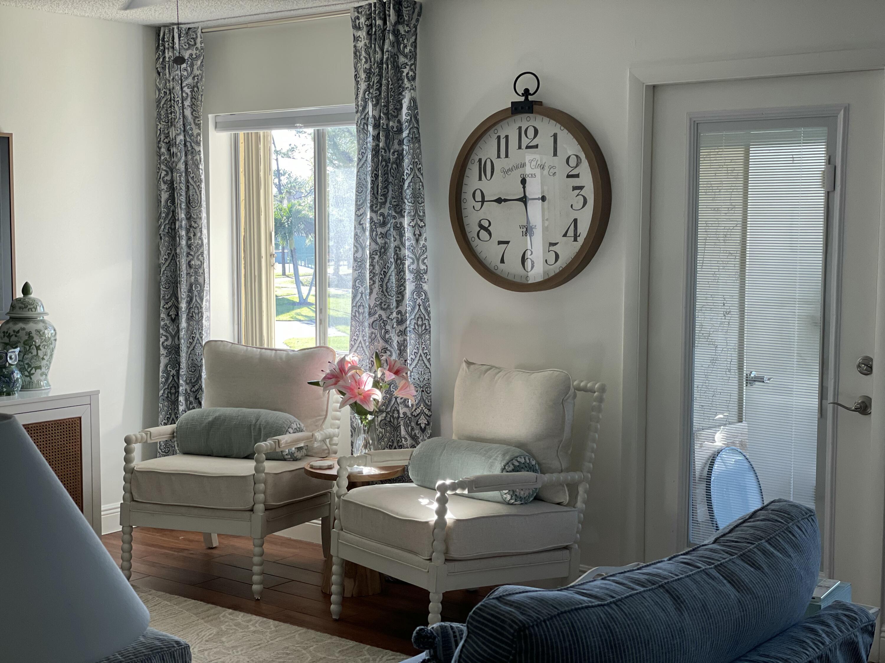 338 Pine Ridge Circle, Unit B2 Greenacres, FL 33463 - Photo 16 of 55 Living Room