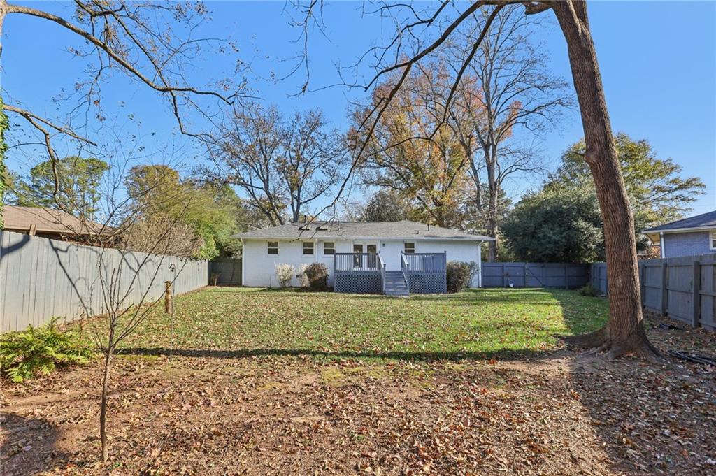 4938 White Boulevard Southwest Mableton, GA 30126 - Photo 13 of 39 a view of a house with a yard