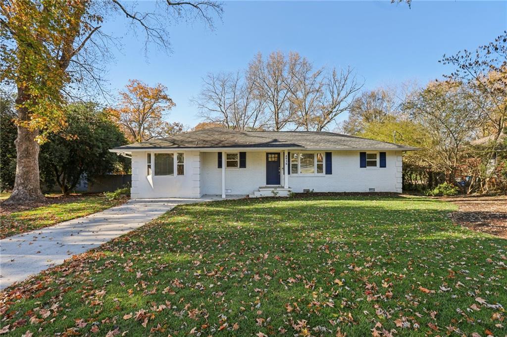 4938 White Boulevard Southwest Mableton, GA 30126 - Photo 36 of 39 a view of a house with a yard