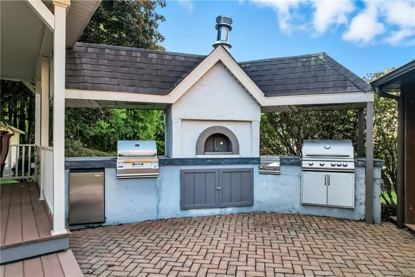 a front view of a house with yard
