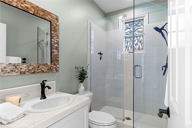 a view of swimming pool with outdoor seating