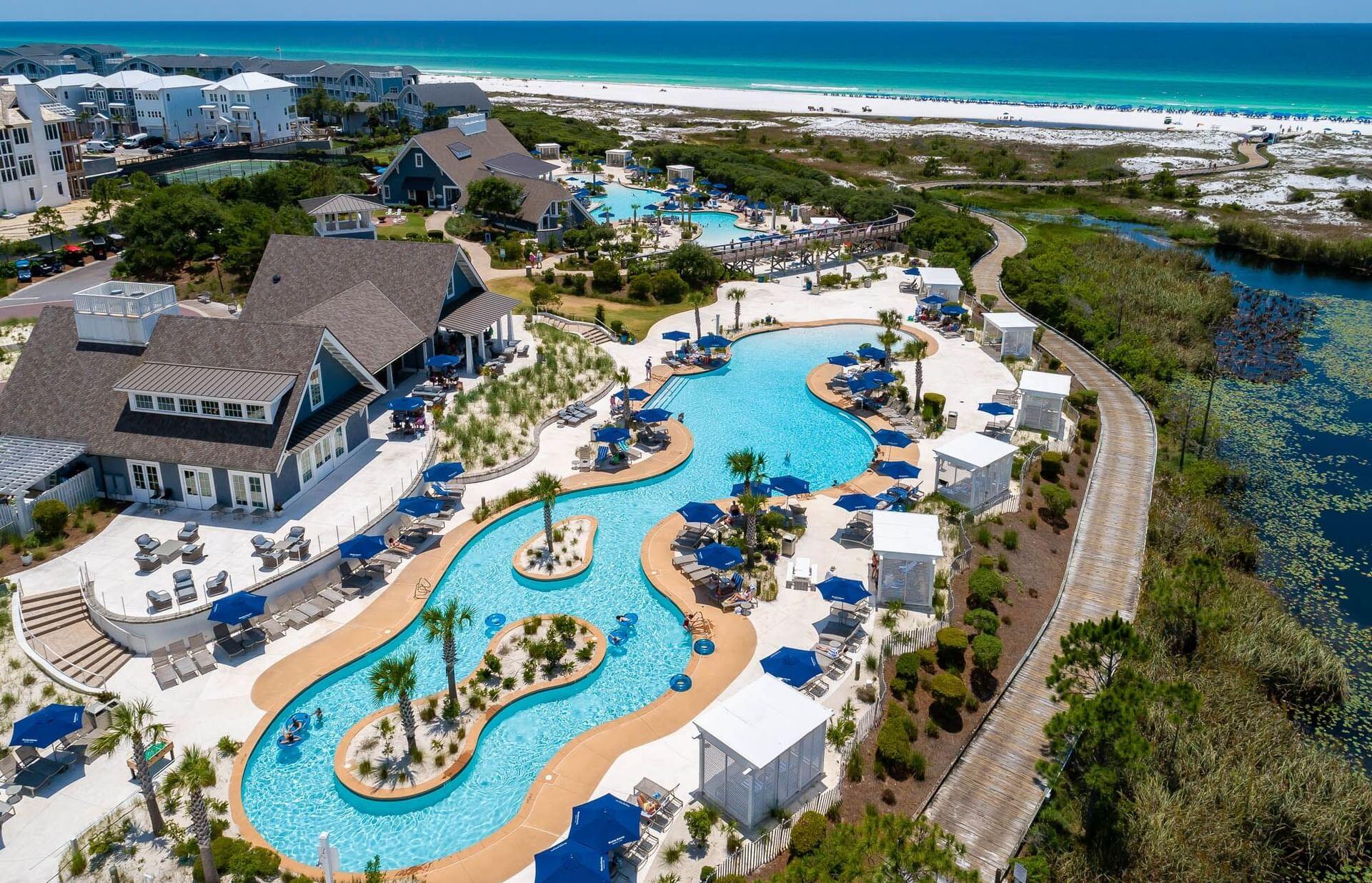 Lot 83 Windsong Dr Inlet Beach Inlet Beach, FL 32461 - Photo 16 of 21 an aerial view of residential houses with outdoor space