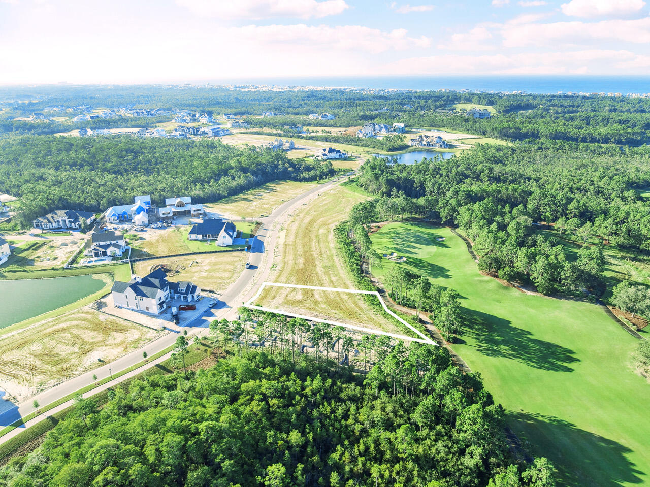 Lot 83 Windsong Dr Inlet Beach Inlet Beach, FL 32461 - Photo 10 of 21 an aerial view of residential houses with outdoor space and swimming pool