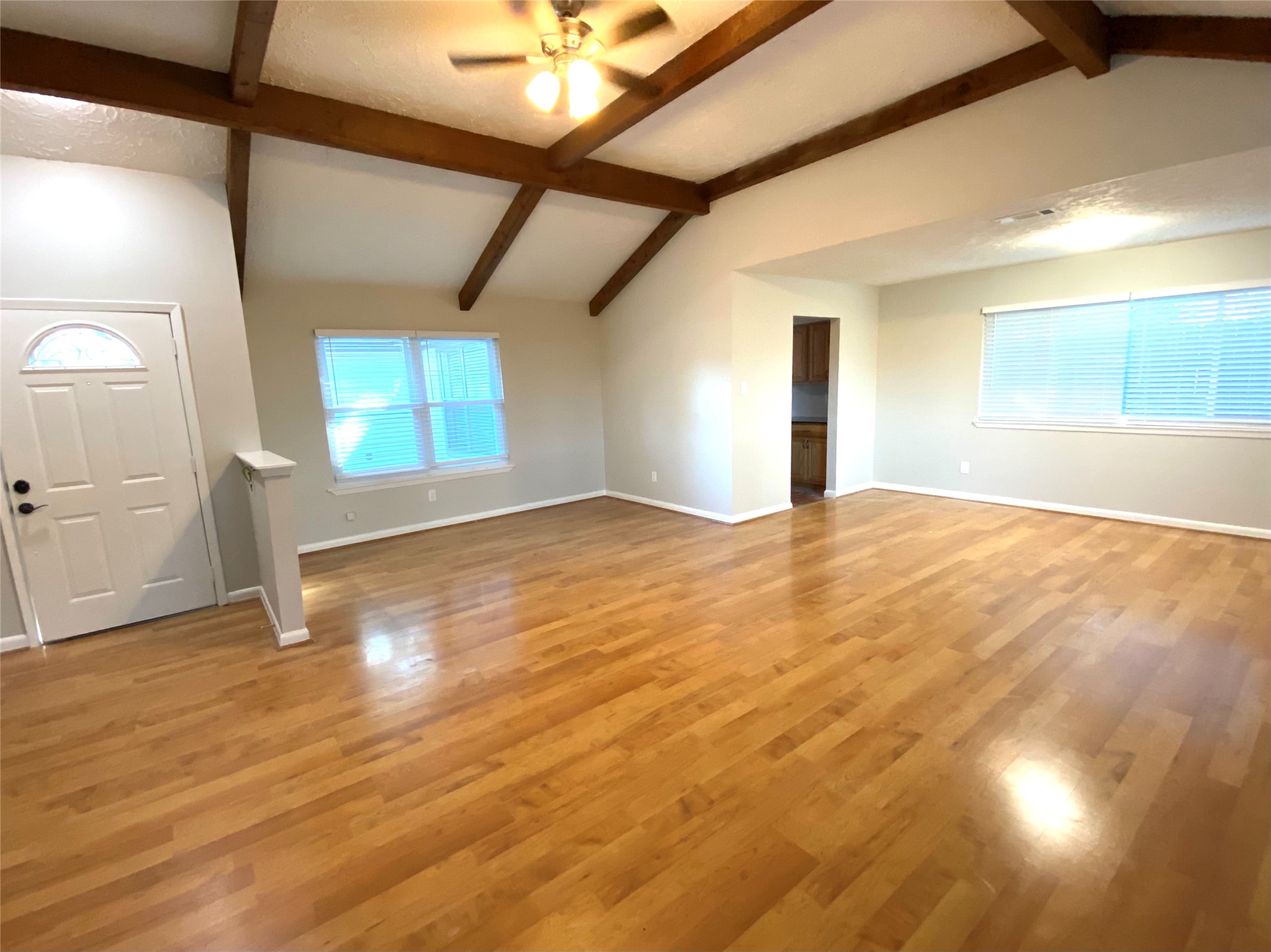 4806 Temple Bell Drive Spring, TX 77388 - Photo 2 of 15 a view of empty room with wooden floor
