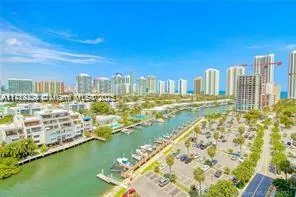 a view of a yard with plants and large trees