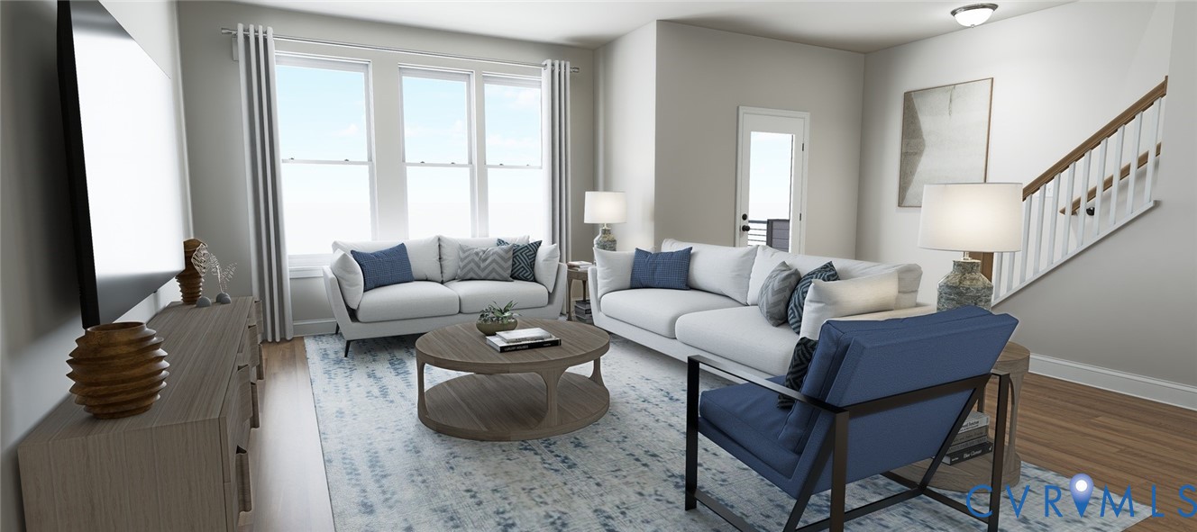 16025 Aspect Way Midlothian, VA 23113 - Photo 16 of 41 a living room with furniture and a potted plant