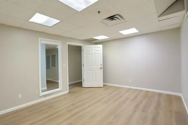 wooden floor in an empty room
