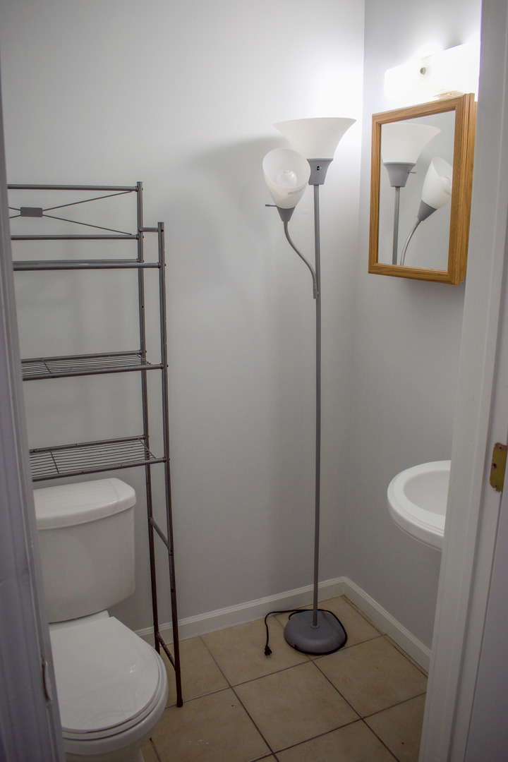 752 East 43rd Street, Unit 2E Chicago, IL 60653 - Photo 14 of 16 a bathroom with a toilet and a shower