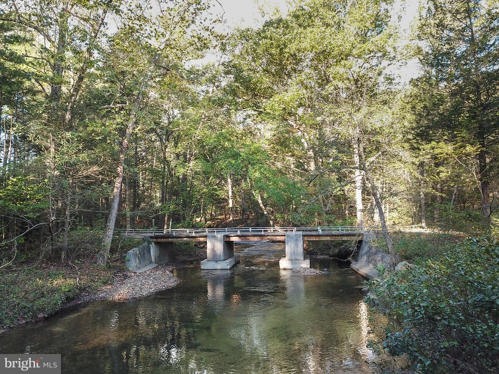 562 St Davids Church Road Fort Valley, VA 22652 - Photo 27 of 30 a view of house with trees in a lake