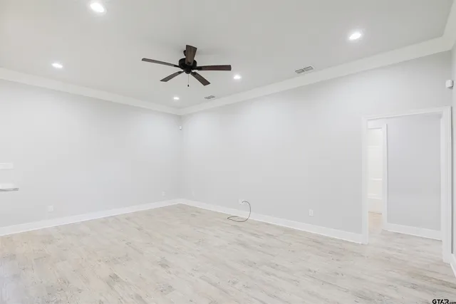 wooden floor in an empty room