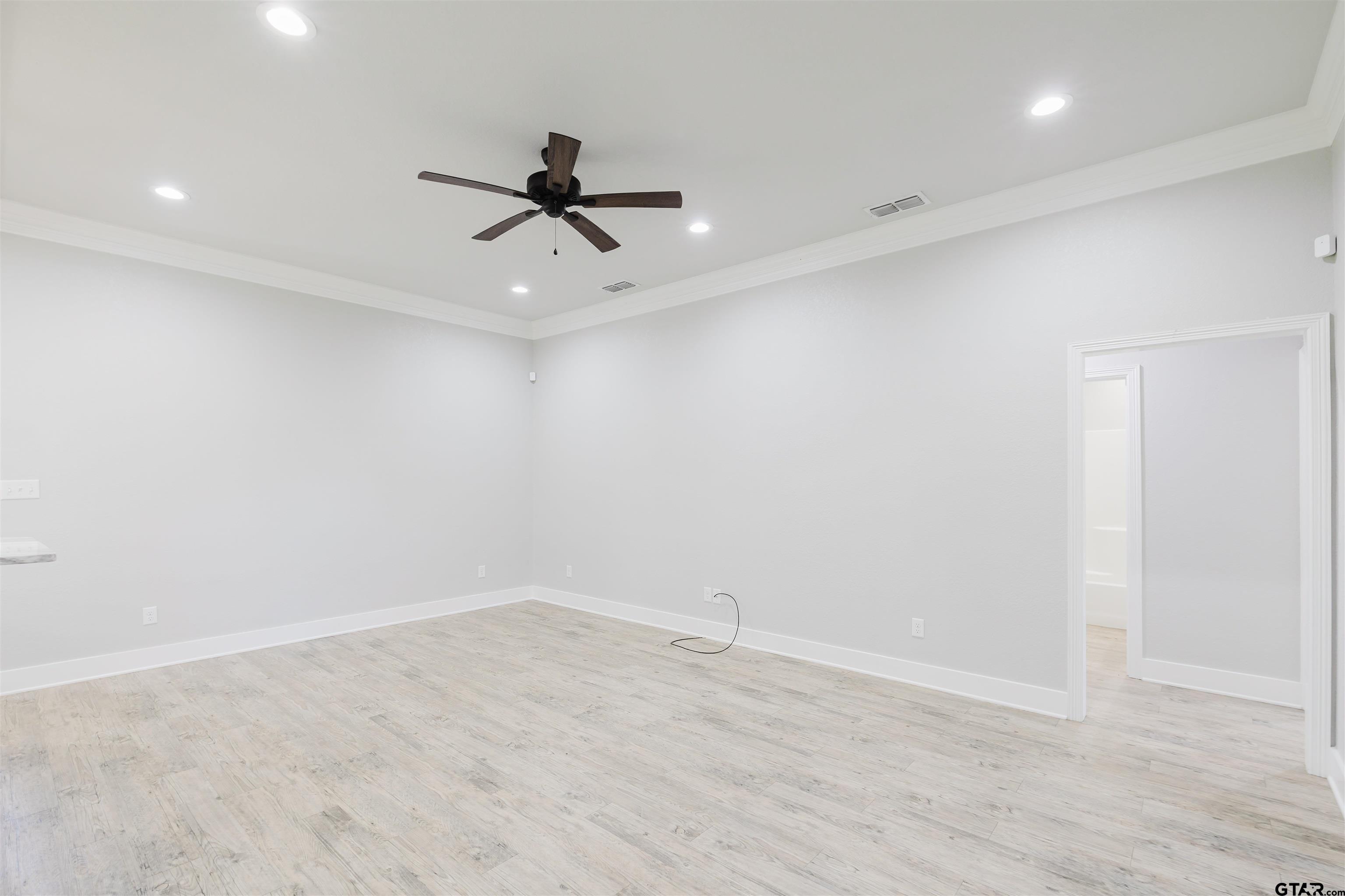 11051 Happy Acres Tyler, TX 75706 - Photo 8 of 36 wooden floor in an empty room