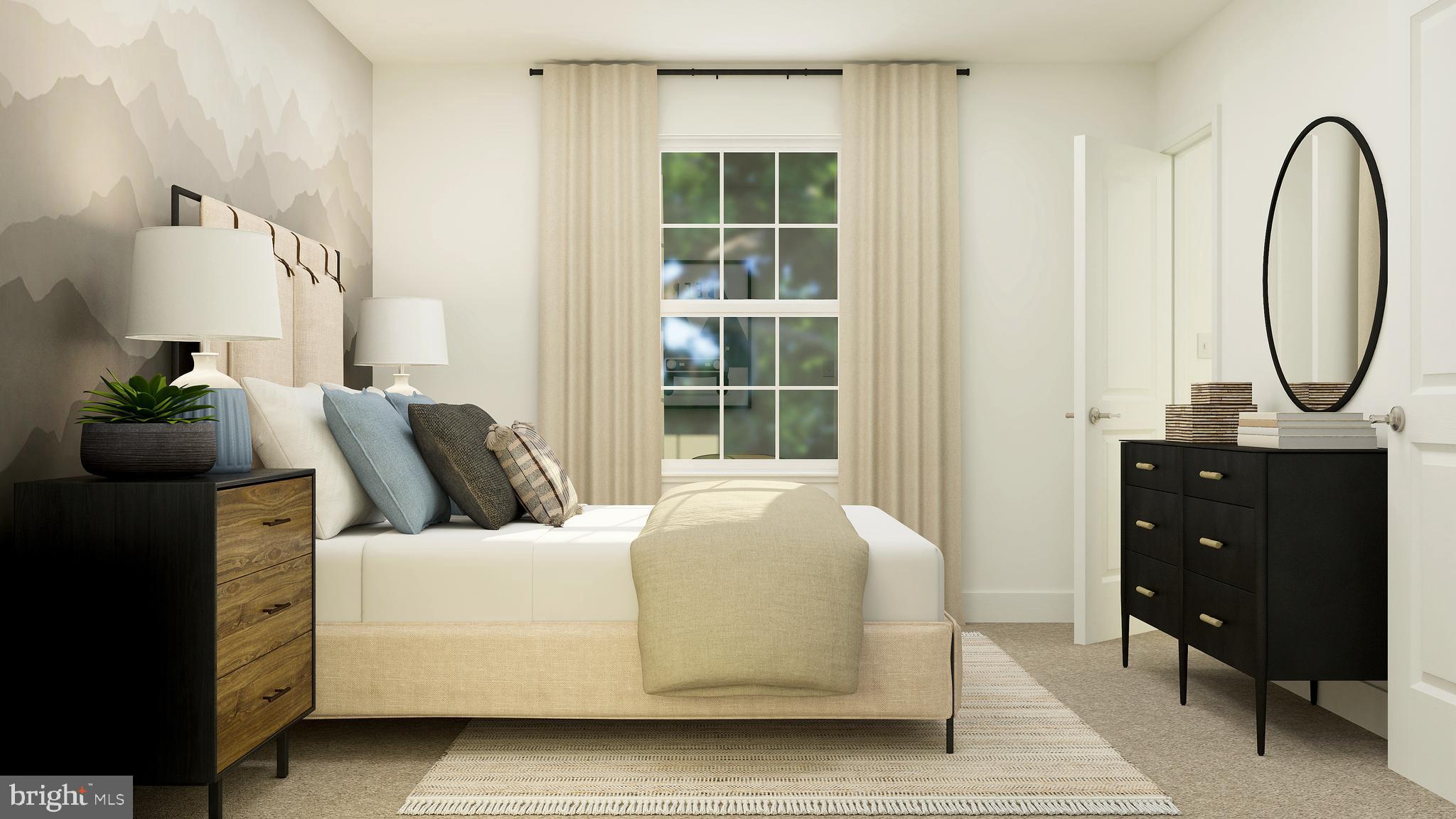 74 Bellan Drive Princeton, NJ 08540 - Photo 18 of 26 a bedroom with a bed and a dresser