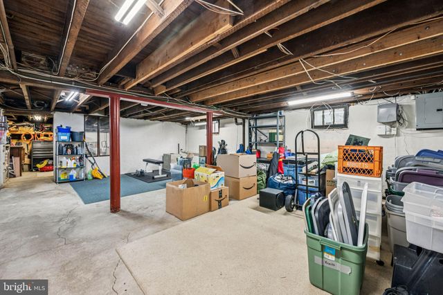 a view of storage and utility room